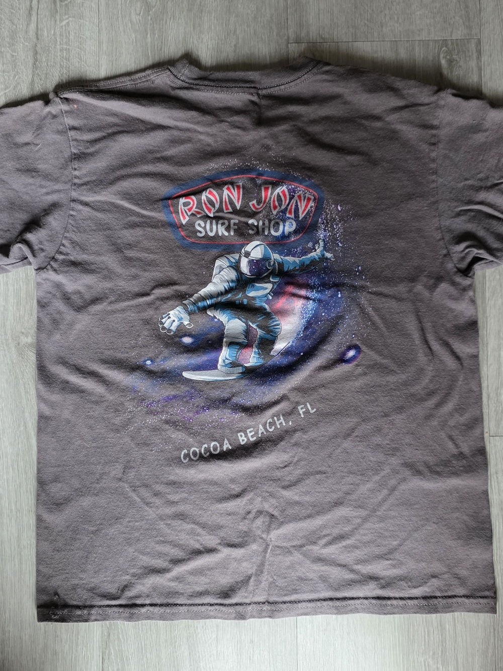 Ron Jon Brown Short-Sleeve Surf Astronaut Tee